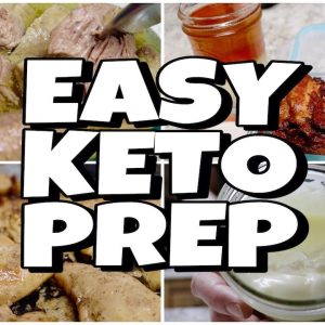 EASY KETO FOOD PREP | "My Mayo" & Proteins
