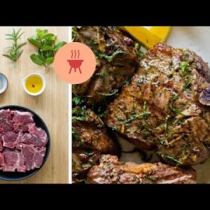 Grilled Lamb Chops | The EASIEST fancy BBQ recipe