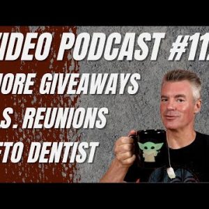Video Podcast #112 - Giveaway Announcements, High School Memories, Keto Dentist