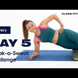 15-Minute Full-Body Foam-Roller Session to Release Tension | DAY 5 | POPSUGAR Fitness