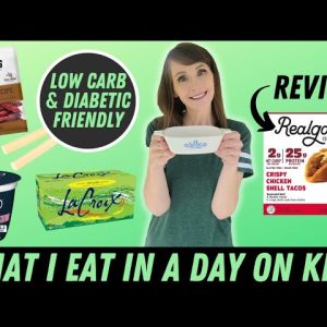 What I Eat In A Day On Keto | Pork Chop Nuggets in the Air Fryer