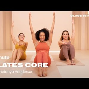 5-Minute Pilates Core With Khetanya Henderson| POPSUGAR FITNESS