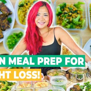 Vegan High Protein Meal Prep For Weight Loss! (Budget Friendly Plant Based Meals)