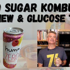 Humm Zero Sugar Kombucha Review - Including Glucose Test