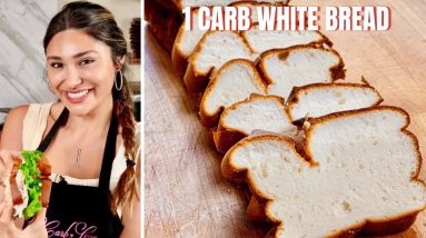 One Carb White Bread? How to Make The Most Amazing Keto White Bread Recipe