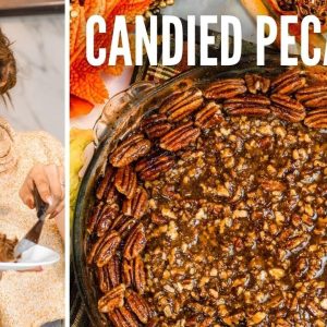 BEST KETO CANDIED PECAN PIE! How to Make Keto Candied Pecans & 3 Carb Pecan Pie for Thanksgiving!