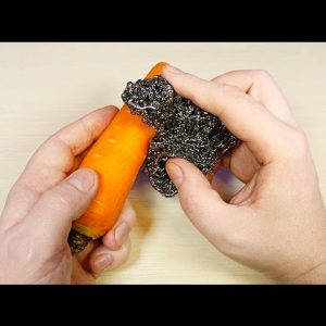 2 Food Life Hacks How To Peel A Carrot