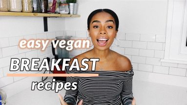 3 EASY VEGAN BREAKFAST RECIPES | Vegan Crepes Recipe