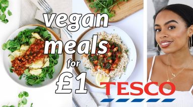 3 Epic Vegan Meals for £1 TESCO {easy & delicious!]