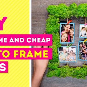 BEST DIY PHOTO AND PICTURE FRAME CRAFTS