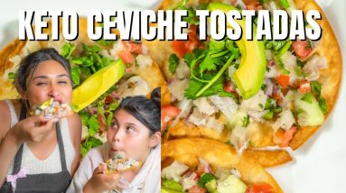 Easy Ceviche Tostadas! How To Make Easy Ceviche