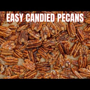 EASY CINNAMON SUGAR CANDIED PECANS! How to Make Keto Candied Pecans