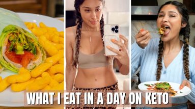 EASY HIGH PROTEIN MEALS! What I Eat In A Day on Keto For Fat Loss