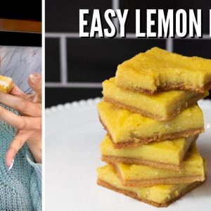 EASY KETO LEMON BARS! How to make Keto Lemon Bars! ONLY 3 NET CARBS!