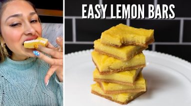 EASY KETO LEMON BARS! How to make Keto Lemon Bars! ONLY 3 NET CARBS!