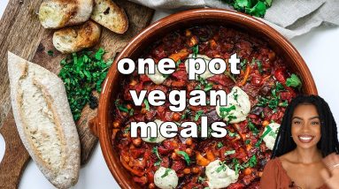 EASY ONE POT MEALS | vegan