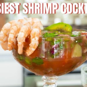Easy to make Mexican-Style Shrimp Cocktail