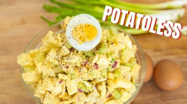 Fresh & Tasty Potatoless Potato Salad!