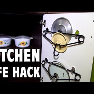Fun Kitchen Life Hack – Hangers
