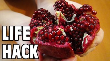 How To Deseed A Pomegranate - Food Life Hack