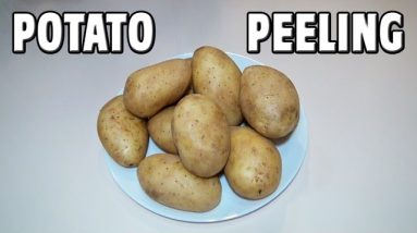 How To Make Easy Potato Peeling