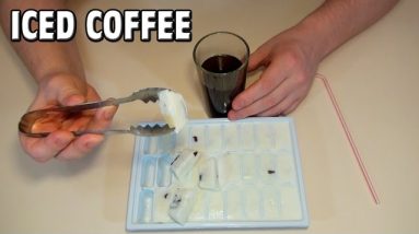 How To Make Iced Coffee with Milk and Chocolate