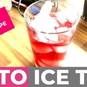 How To Make Sugar-Free Iced Tea - Yummy Keto Iced Tea