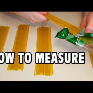 How To Measure One Portion Of Spaghetti You Need To Know