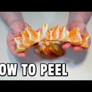 How To Peel Mandarin Oranges Amazing