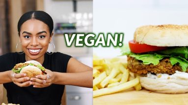 I Tried Making Vegan KFC! | Avant Garde Vegan | Mukbang