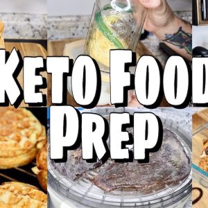Keto-Carnivore Food PREP! Chaffles, Jerky, Deviled Eggs, Cracklin' & MORE!