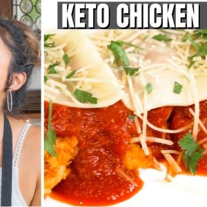 KETO CHICKEN PARMESAN! How to Make the BEST Keto Chicken Parm Recipe