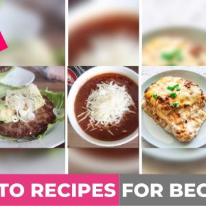 Keto Diet For Beginners - 5 Keto Meal Ideas for Weightloss