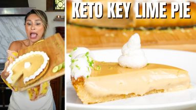 KETO KEY LIME PIE! How to Make Keto Key Lime Pie Recipe