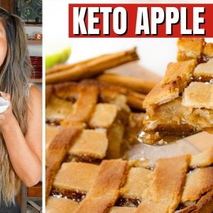 Keto Mock Apple Pie Recipe! How to Make Keto Apple Pie 2 CARBS/ 100 CAL