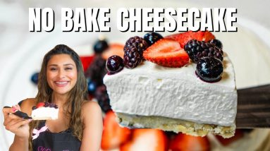 Keto No Bake Cheesecake Recipe | How to Make No Bake Cheesecake