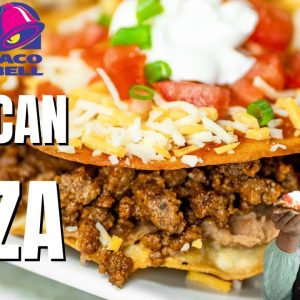 KETO TACO BELL PIZZA COPYCAT! How to Make Low Carb Mexican Pizza