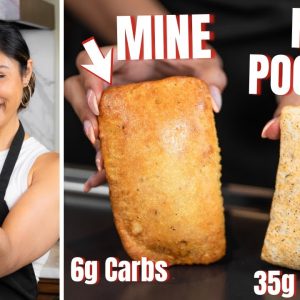 Low Carb Pizza Pocket vs. Hot Pocket! How To Make Keto Pizza Pocket