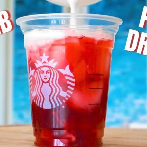 Making a Low Carb Starbucks Pink Drink At Home BUT BETTER!