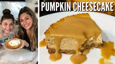 THE BEST KETO PUMPKIN CHEESECAKE! Better than store bought! Simple & Easy Low Carb Dessert!