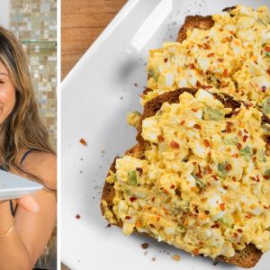 My secret ingredient to the creamiest egg salad | 1 net carb!