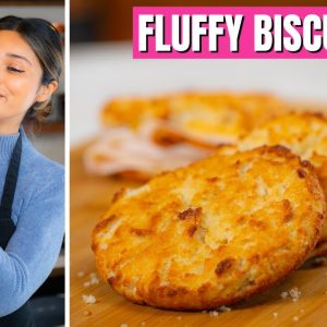 ONE CARB FLUFFY BUTTERMILK BISCUITS! How to Make Keto Biscuits