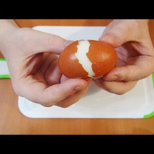 Peel an Egg Like a Superman