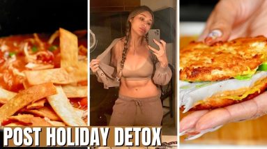 POST HOLIDAY DETOX! What I Eat In a Day To Lose Weight - Keto & Low Carb