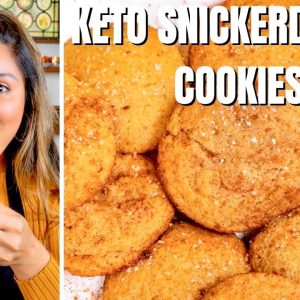 KETO SNICKERDOODLE COOKIES! How To Make Keto Snickerdoodle Cookies | Only 1 NET CARB!