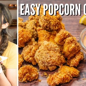 EASY KETO POPCORN CHICKEN! How to make Keto Raising Canes Popcorn Chicken ONLY 2 CARBS!