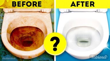 Secret ingredient for a hell toilet and other bathroom cleaning hacks