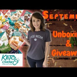 September Keto Chow Subscription Box 2022 PLUS A Giveaway!!