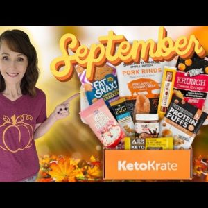September Keto Krate Unboxing & Taste Test