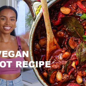 Tasty Vegan One Pot!🔥 Spanish Butterbean Stew